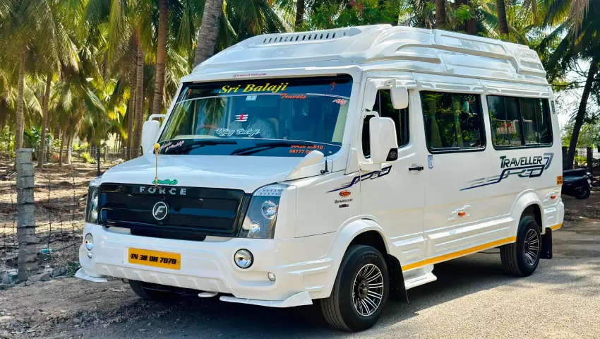 Tempo Traveller 16 Seater